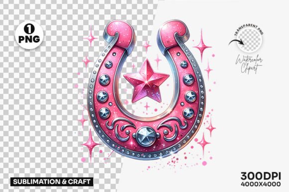 Download Horseshoe Star Sublimation Clipart PNG - Clipart Collection