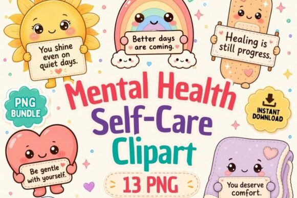 Download Mental Health Self Care Clipart PNG - Clipart Collection