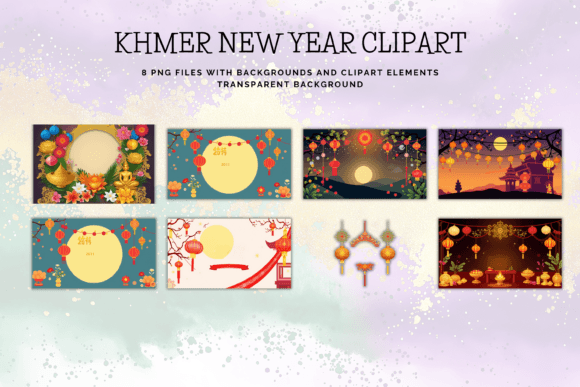 Download Khmer New Year Decorations Clipart 8 PNG - Clipart Collection