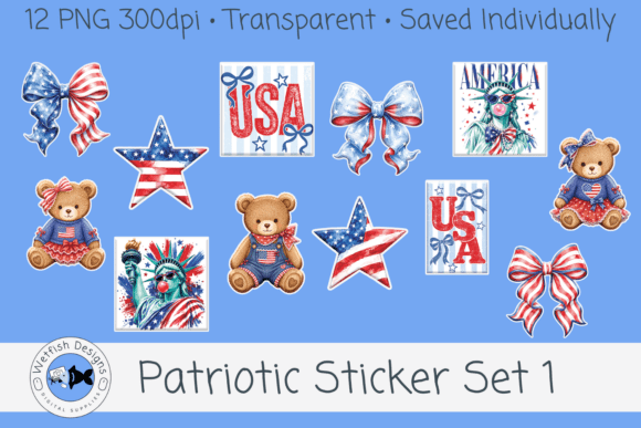 Download Patriotic PNG Sticker Clipart 1 - Clipart Collection