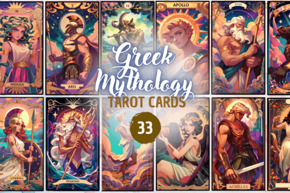 Download Greek Mythology Tarot Cards - Clipart - Clipart Collection
