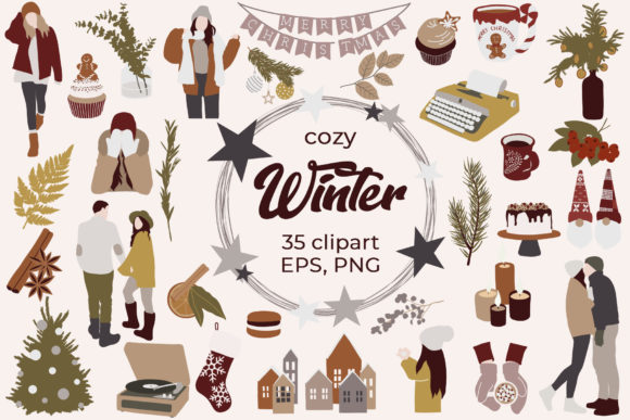 Download Cozy Winter Clipart - Clipart Collection